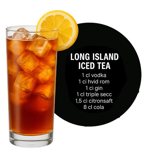 Long Island Iced Tea Opskrift
