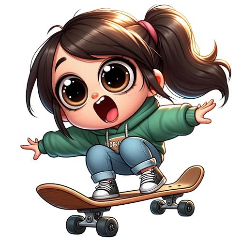 Skateboard Glæde