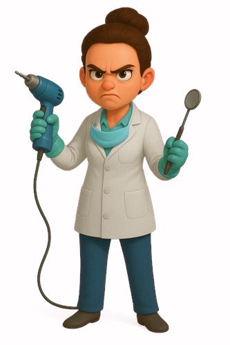 Bestemt forsker med værktøj